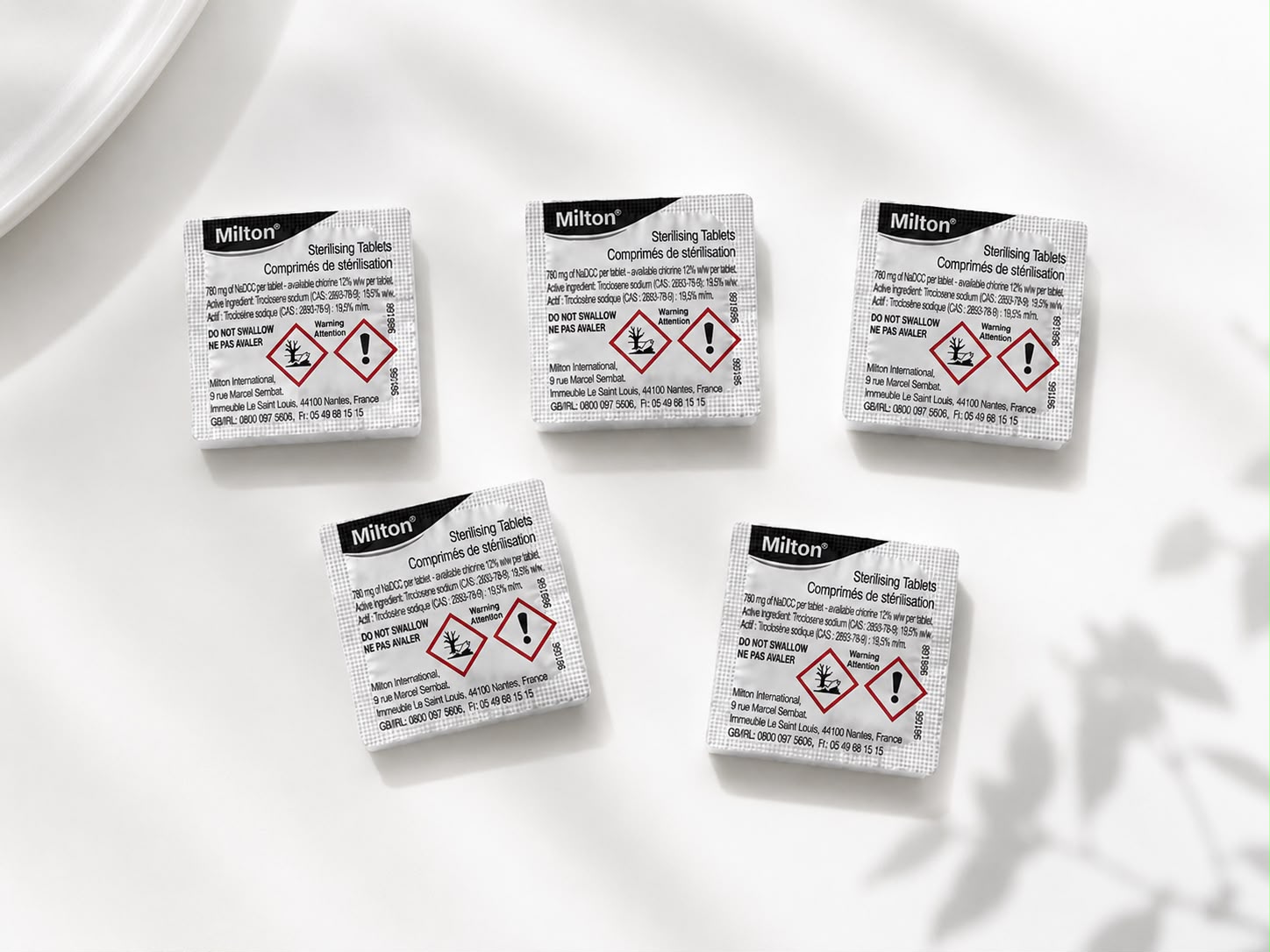 STERILISING CAPSULES (5)